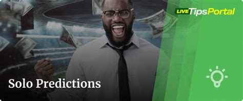 Solo Prediction from betting experts .